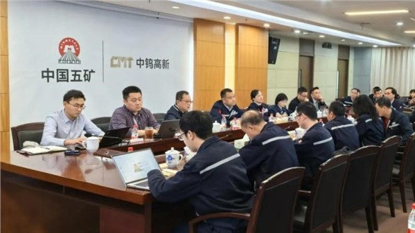 Ủy viên Ban Thường vụ Đảng ủy, Phó Tổng Giám đốc Qi Shen của Trung Weng Gao Xin tham dự cuộc đánh giá kế hoạch ba năm về IPD của công ty