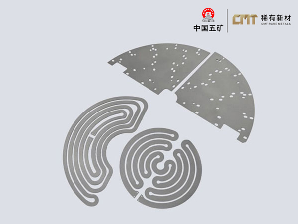 Thể gia nhiệt MOCVD từ wolfram và rhenium